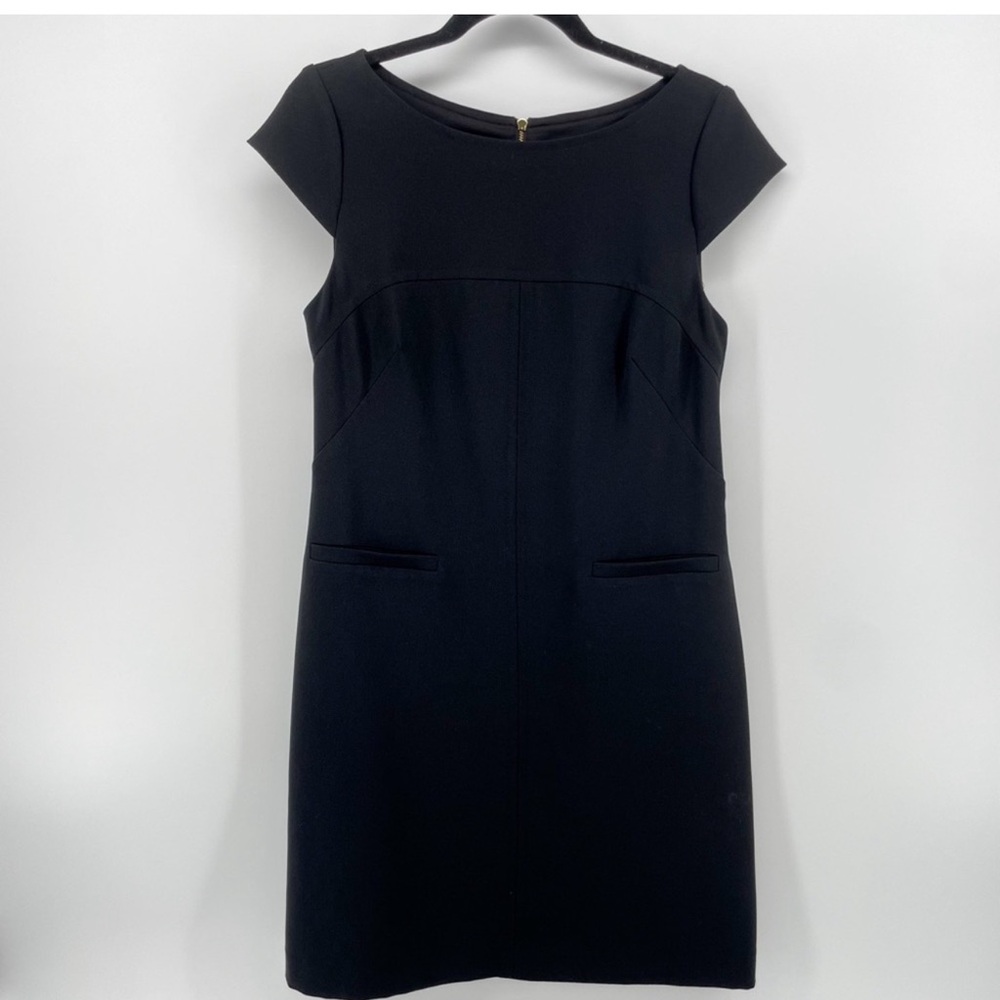 Vince Camuto Black Sheath Mini Dress